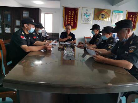 戎安公司義務巡邏開展反電詐、防溺水宣傳活動